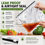 Aluminium Foil Food Storage Bags Set (Pack of 10)