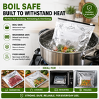Aluminium Foil Food Storage Bags Set (Pack of 10)