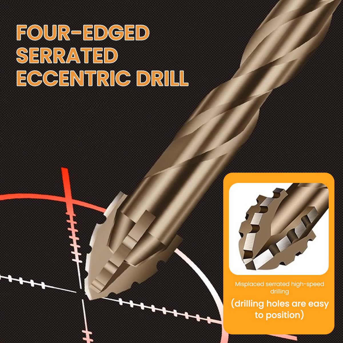 Ultra-Hard Alloy Drill Bit Kit - (Set of 13)